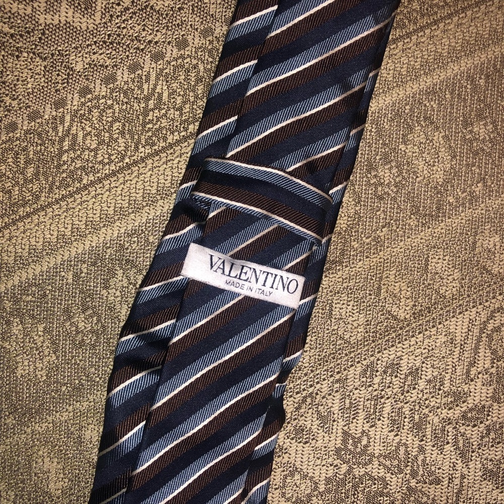 Valentino Striped Tie